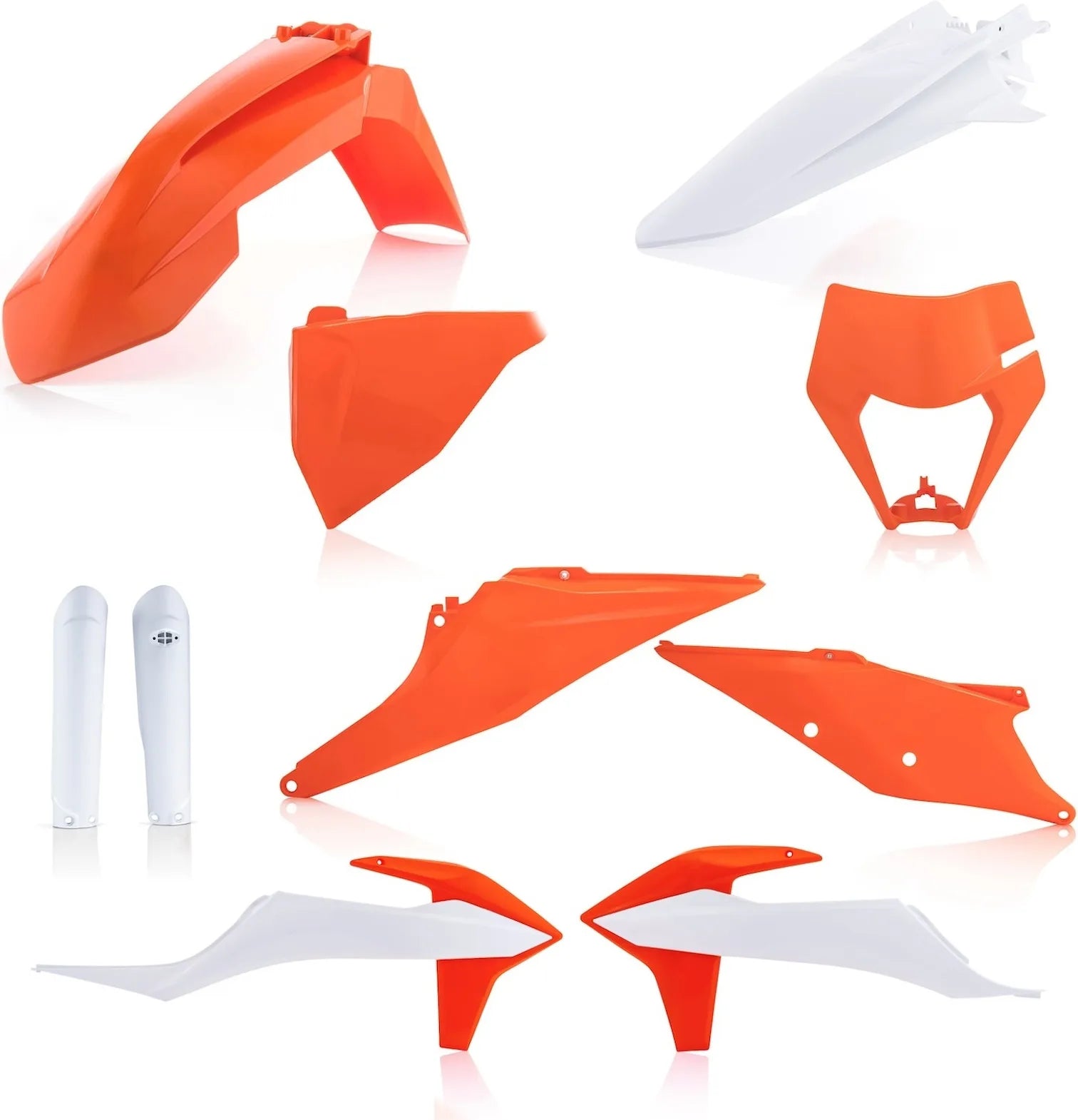 Kit Plastico Completo - Acerbis Compatible Con Ktm 250 Xc-W Tpi (2020-2023)