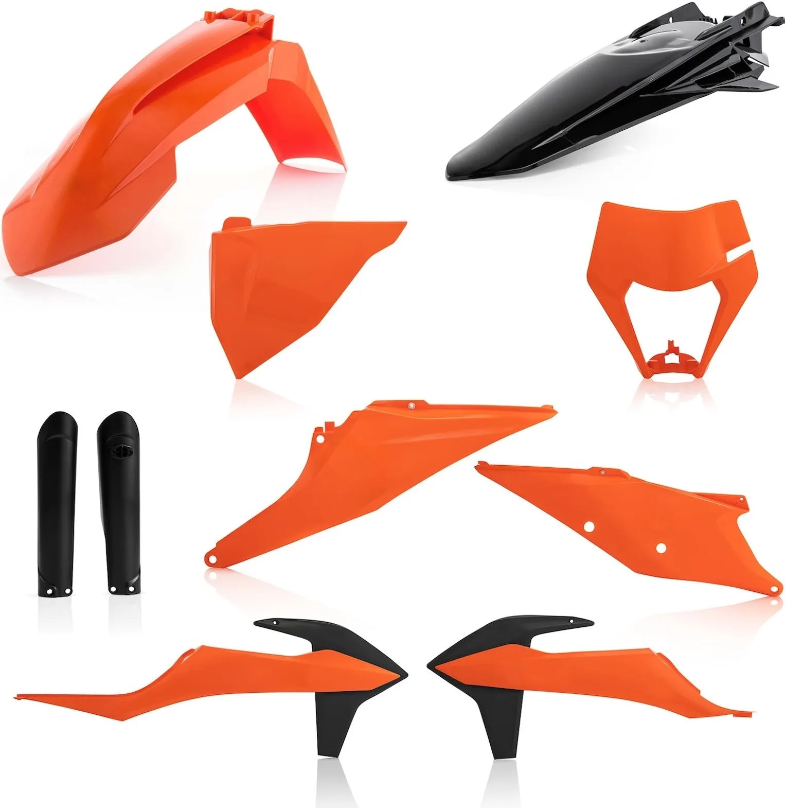 Kit Plastico Completo - Acerbis Compatible Con Ktm 250 Xc-W Tpi (2020-2022)