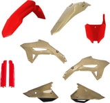 Plastics Full Kit - Acerbis Compatible With Honda Crf 450 R (2021-2024)