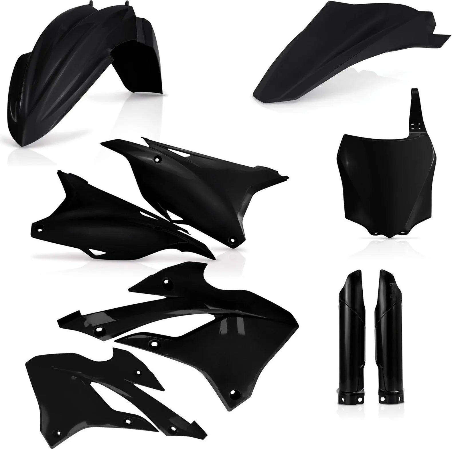Kit Plastico Completo - Acerbis Compatible Con Kawasaki Kx 112 (2022-2024)
