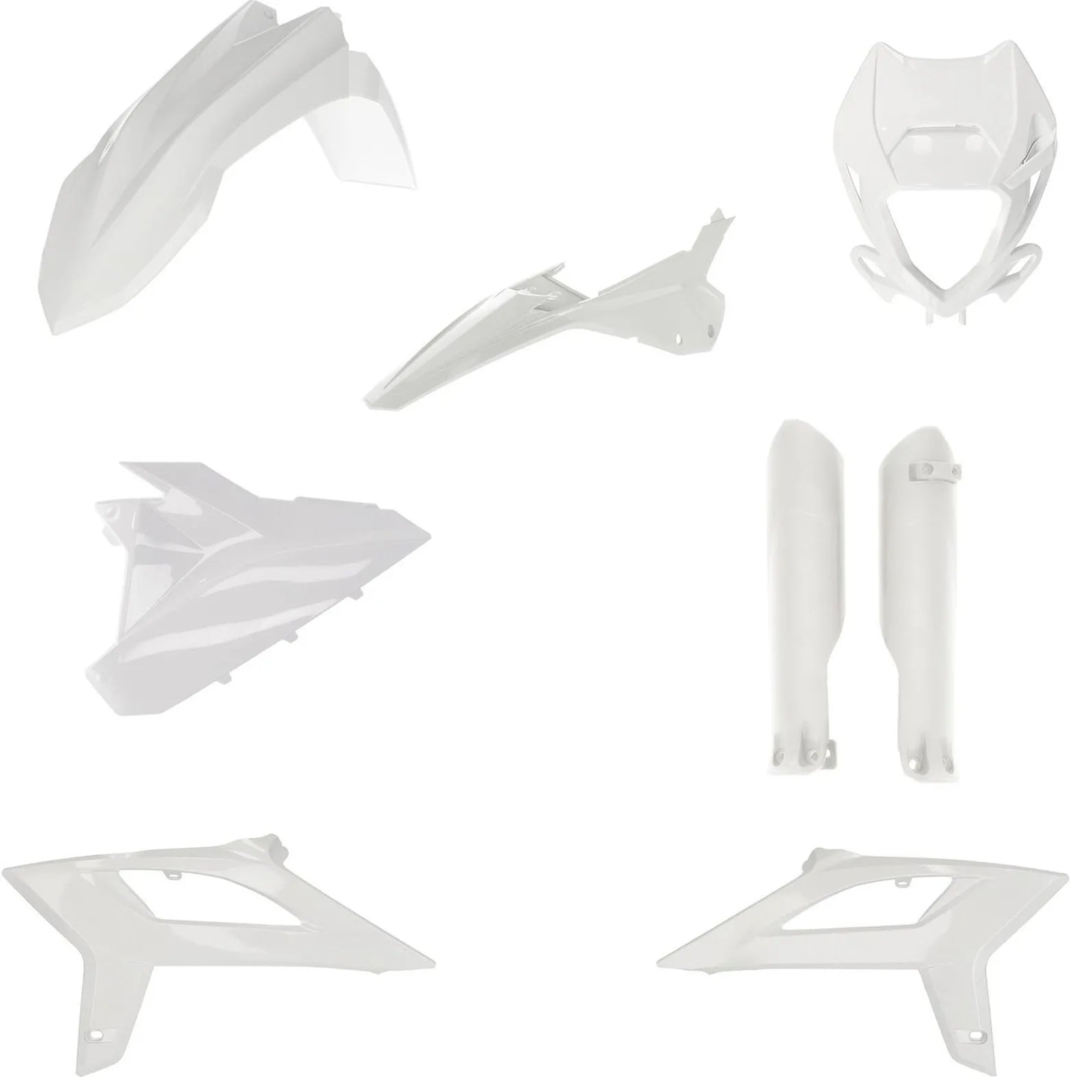 Kit Plastico Completo - Acerbis Compatible Con Beta Rr 250 2T (2020-2022)
