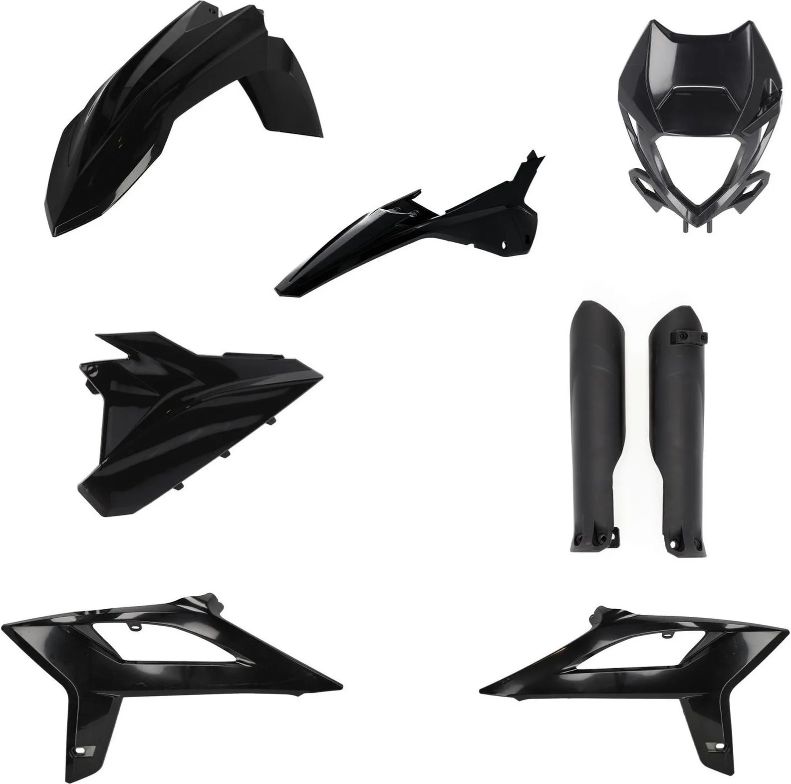 Kit Plastico Completo - Acerbis Compatible Con Beta Rr 200 Racing 2T (2020-2022)