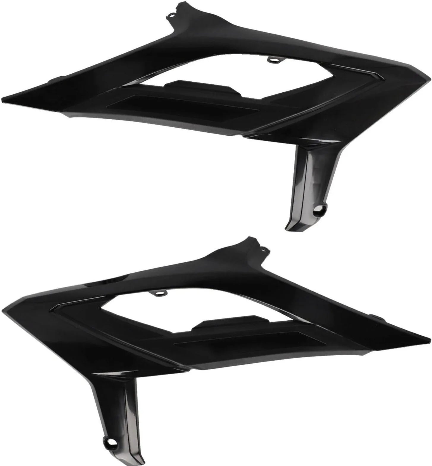 Aleta De Radiador - Acerbis Compatible Con Beta Rr 300 2T (2023-2024)