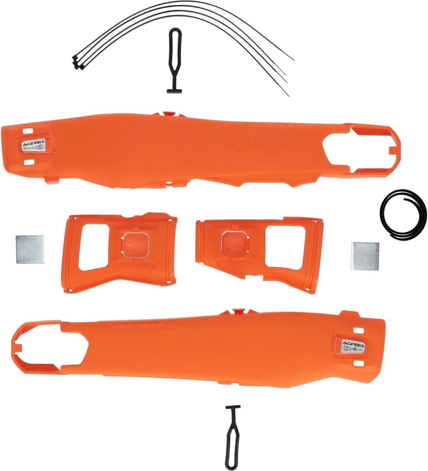 Cubierta Horquilla Teketmagnet - Acerbis Compatible Con Gasgas Ec 250 F (2025)