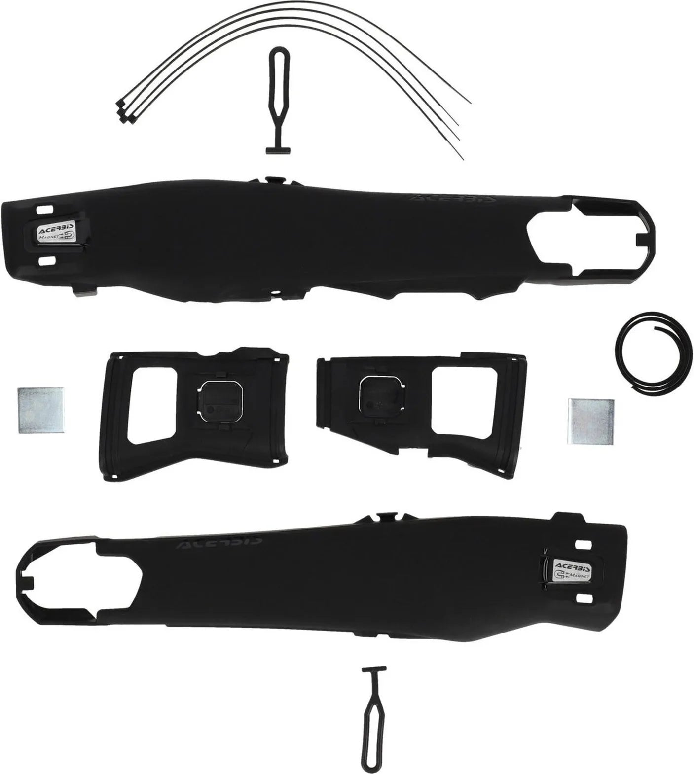 Cubierta Horquilla Teketmagnet - Acerbis Compatible Con Husqvarna Fe 501 S (2025)
