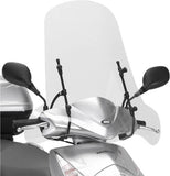 Transparent Wind-Screen 102A - Givi Compatible With Mbk Flame X 125 (2007-2012)