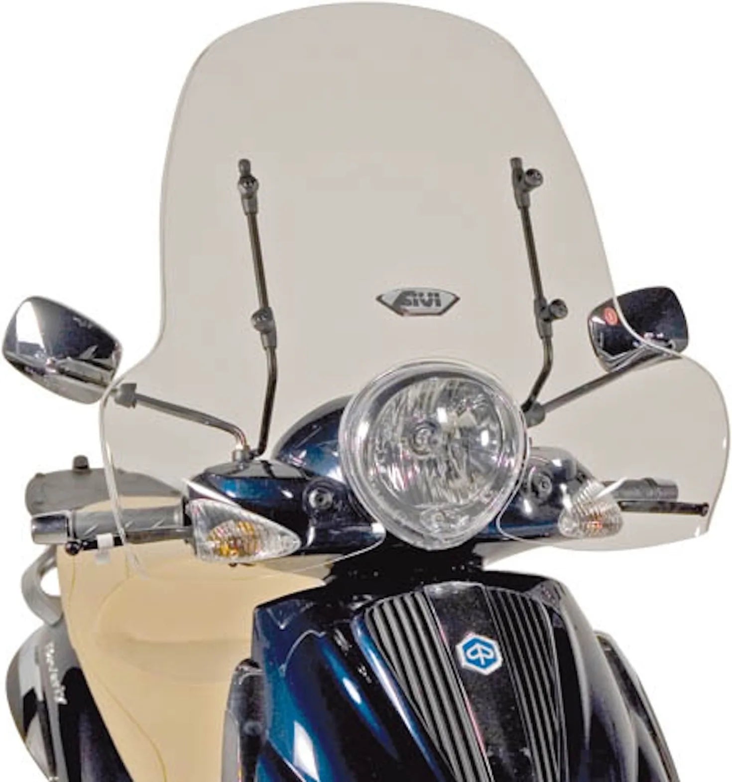 Parabrisas Incolore 103A - Givi Compatible Con Piaggio Beverly Tourer 300 - 400 (2008-2010)