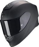 Casco Integral Para Moto Scorpion Exo Exo-R1 Evo Carbon Air Carbon Fiber Negro Mate Solid Talla S