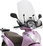 Transparent Wind-Screen - Givi Compatible With Honda Sh 125 Mode (2013-2020)