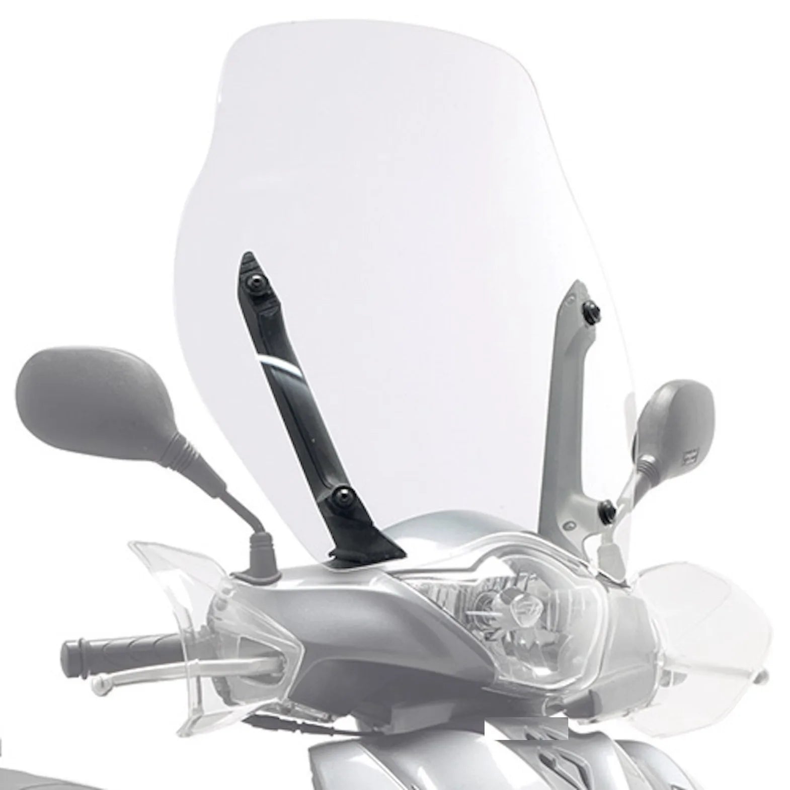 Parabrisas - Kappa Moto Compatible Con Honda Sh 125 - 150 I Abs (2012-2016)