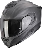 Casco Integral Para Moto Scorpion Exo Exo-1500 Carbon Air Carbon Fiber Negro Mate Solid Talla Xl