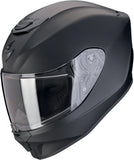 Casco Integral Para Moto Scorpion Exo Exo-Jnr Air Polycarbonate Negro Solid Talla S