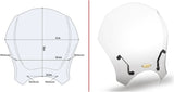 Cúpula Universal Incolore - Givi Compatible Con Honda Cmx 500 Rebel (2020-2024)