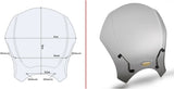 Cúpula Universal Ahumada - Givi Compatible Con Benelli Leoncino 800 (2022-2024)