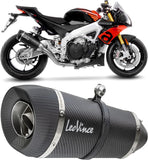 Tubo De Escape Sin Homologación Acústica Factory S Carbono Fondo Carbono - Leovince Compatible Con Aprilia Rsv4 1100 (2021-2024)