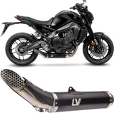 Sistema De Escape Completo Sin Catalizador Y Sin Homologación Acústica Lv Race Acero - Leovince Compatible Con Yamaha Mt-09 Sp (2021-2023)