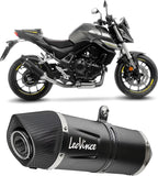 Tubo De Escape Sin Homologación Acústica Lv One Evo Acero Negro Fondo Carbono - Leovince Compatible Con Honda Cb 750 Hornet (2023-2024)