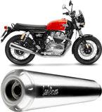 Escape Doble Con Homologación Acústica Lv-X Aluminio Fondo Acero - Leovince Compatible Con Yamaha Xt 660 R - X (2004-2016)