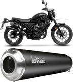 Tubo De Escape Sin Homologación Acústica Gp One Acero Fondo Acero - Leovince Compatible Con Honda Cl 500 (2023-2024)