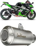 Tubo De Escape Sin Homologación Acústica Lv-X Evo Acero Fondo Carbono - Leovince Compatible Con Ktm 500 Exc-F (2024-2025)