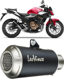 Tubo De Escape Sin Homologación Acústica Lv-10 Carbono Fondo Acero - Leovince Compatible Con Kawasaki Zx 6R Ninja (2009-2016)