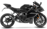 Sistema De Escape Completo Sin Catalizador Y Sin Homologación Acústica Lv Corsa Carbono Fondo Acero - Leovince Compatible Con Yamaha Yzf-R9 900 (2025-2026)