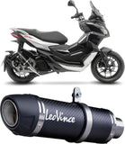 Sistema De Escape Completo Sin Catalizador Y Sin Homologación Acústica Gp Corsa Evo Carbono - Leovince Compatible Con Aprilia Sr Gt 125 - Sport (2022-2024)