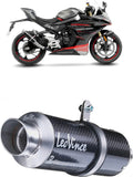 Tubo De Escape Sin Homologación Acústica Gp Corsa Carbono - Leovince Compatible Con Cfmoto 450 Ss - Sr (2023-2024)