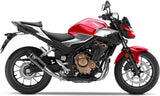 Tubo De Escape Sin Homologación Acústica Gp Corsa Evo Acero Negro - Leovince Compatible Con Honda Cbr 500 R (2019-2023)