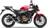 Tubo De Escape Sin Homologación Acústica Lv-10 Carbono Fondo Acero - Leovince Compatible Con Yamaha Mt-03 (2020)