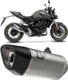 Tubo De Escape Sin Homologación Acústica Lv-14 R Titano Fondo Carbono - Leovince Compatible Con Honda Cb 1000 Hornet - Sp (2025-2026)
