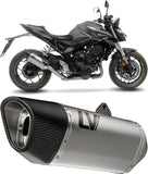 Tubo De Escape Sin Homologación Acústica Lv-14 R Acero Fondo Carbono - Leovince Compatible Con Honda Cb 1000 Hornet - Sp (2025-2026)