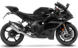 Sistema De Escape Completo Sin Catalizador Y Sin Homologación Acústica Lv-14 R Titano Fondo Carbono - Leovince Compatible Con Yamaha Yzf-R9 900 (2025-2026)