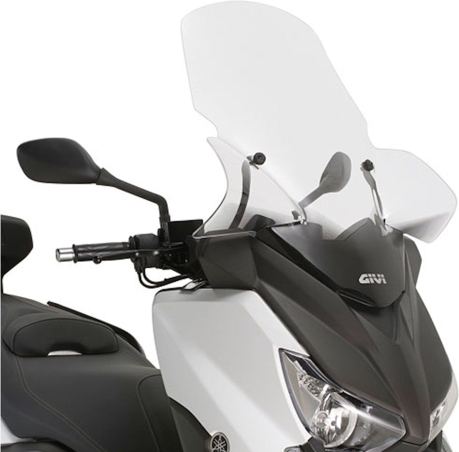 Transparent Wind-Screen - Givi Compatible With Mbk Evolys 125 - 250 (2014-2017)