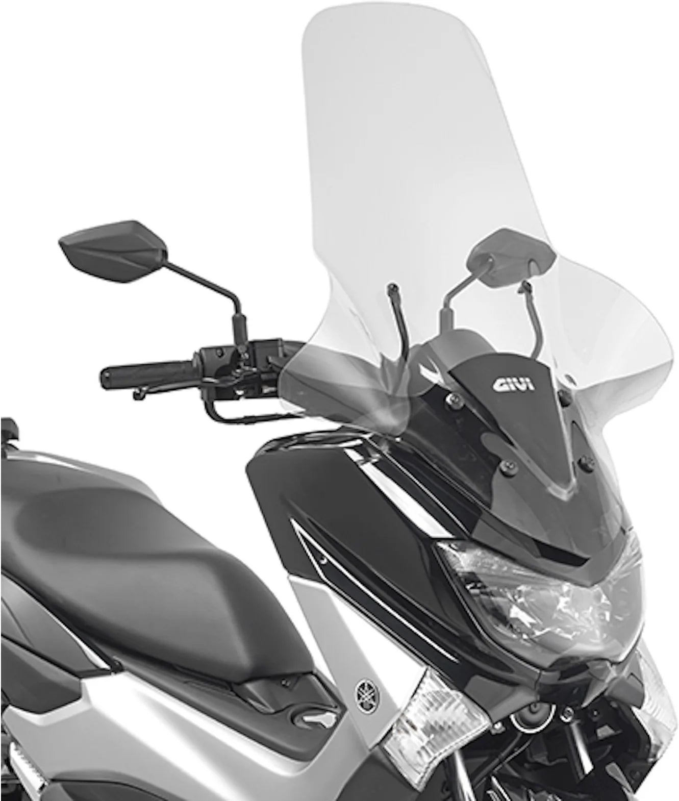 Parabrisas Incolore - Givi Compatible Con Yamaha N-Max 125 - 155 (2015-2020)