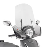 Wind-Screen - Kappa Moto Compatible With Yamaha D'Elight 125 (2021)