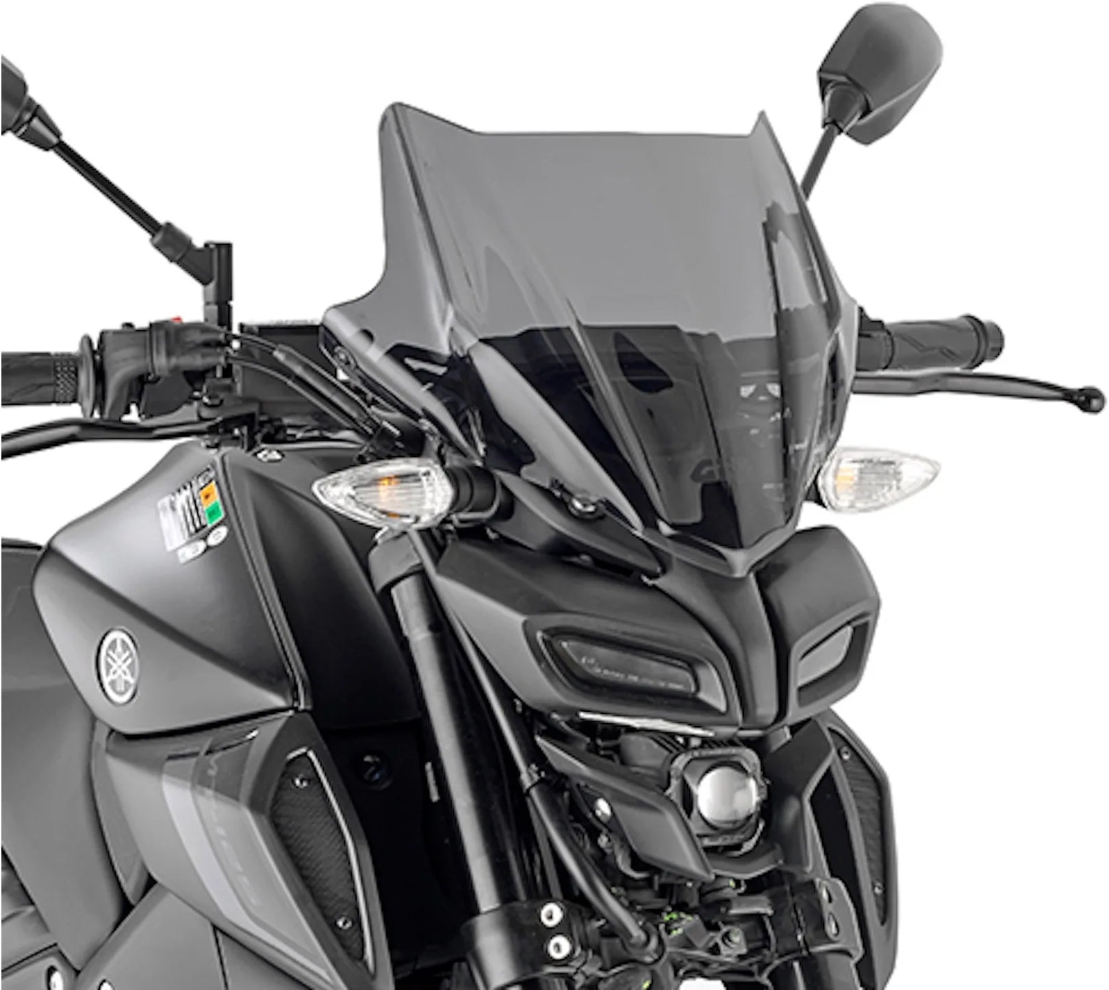 Cúpula Ahumada - Givi Compatible Con Yamaha Mt-125 (2020-2024)