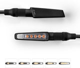 Couple Sequential Led Turn Signal Rear Vision - Rizoma Compatible With Yamaha Fj-09 (2015-2017)