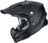 Off-Road Motorcycle Helmet Scorpion Exo Vx-22 Air Ultra Tct Matt Black Solid Size Xs