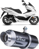 Sistema De Escape Completo Sin Catalizador Y Sin Homologación Acústica Gp Corsa Carbono - Leovince Compatible Con Honda Pcx 125 (2021-2024)