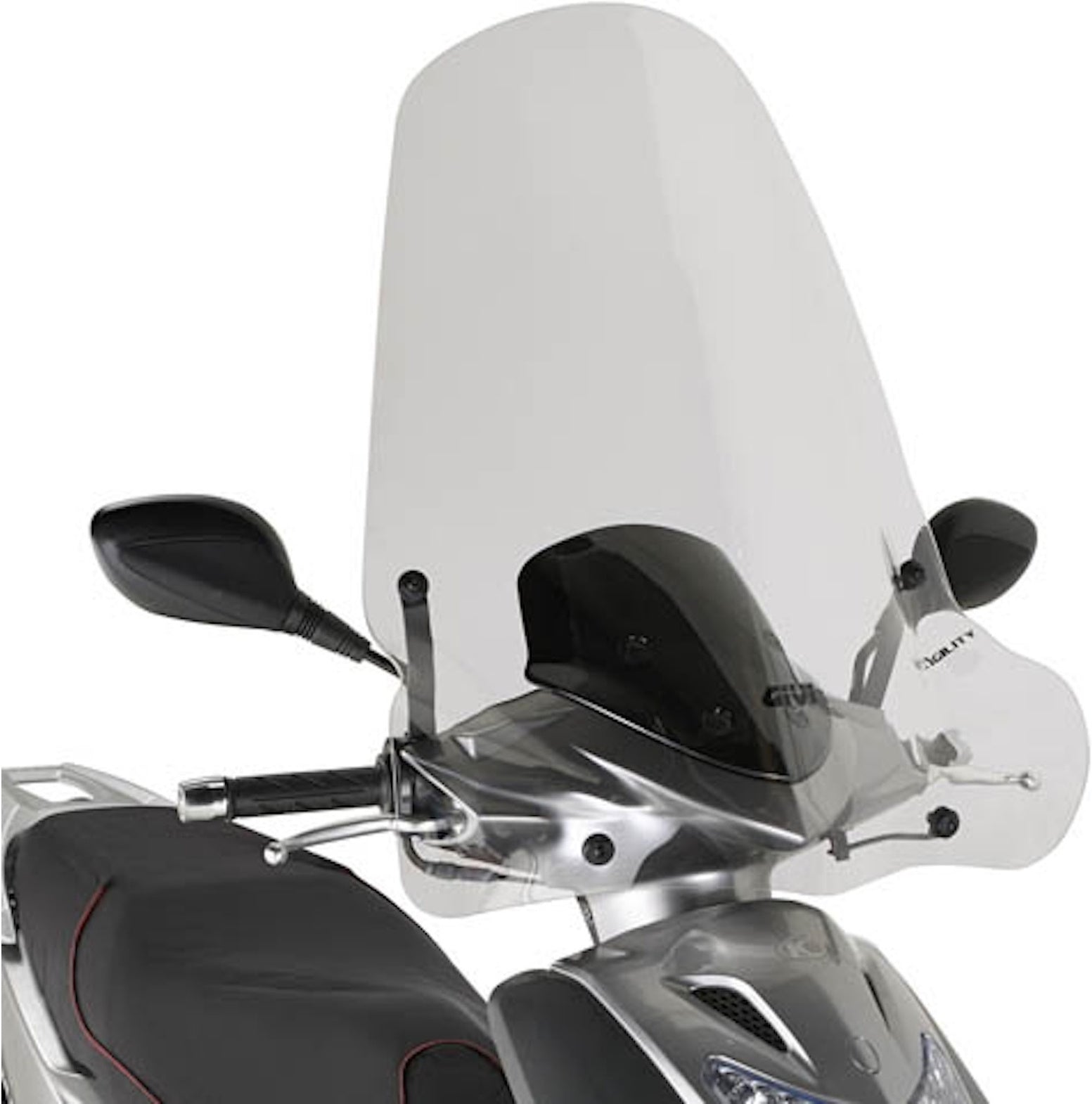 Transparent Wind-Screen 441A - Givi Compatible With Kymco Agility 50 - 125 R16 (2014-2024)