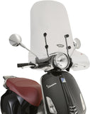Transparent Wind-Screen - Givi Compatible With Piaggio Vespa Primavera 50 - 125 - 150 (2014-2024)