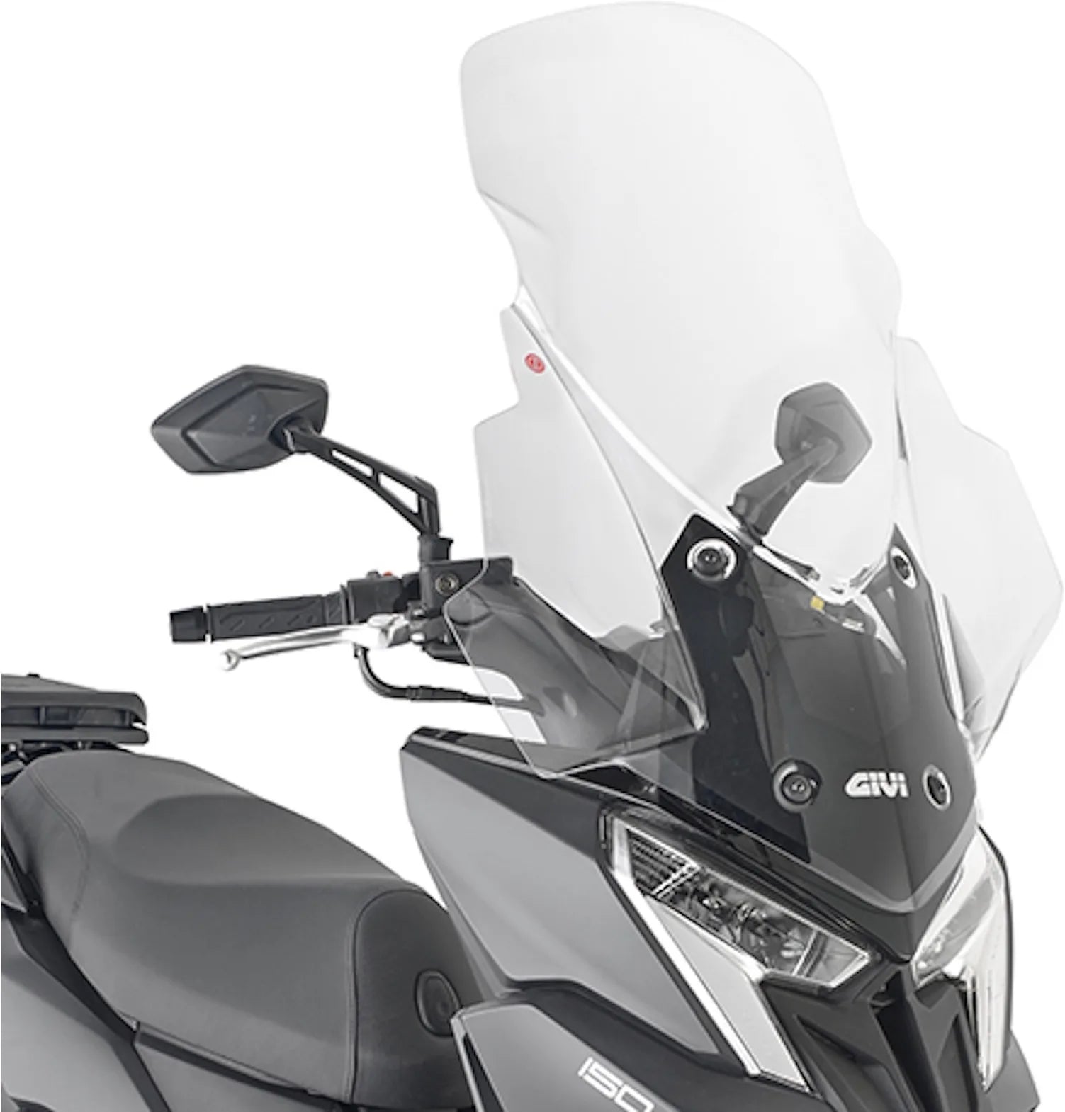 Parabrisas Incolore - Givi Compatible Con Kymco Dink 125 - 150 Flat (2023-2024)