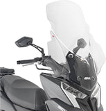 Transparent Wind-Screen - Givi Compatible With Kymco Dink 125 - 150 R Tunnel (2023-2024)