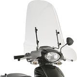 Transparent Wind-Screen - Givi Compatible With Aprilia Scarabeo 50 (2014-2020)