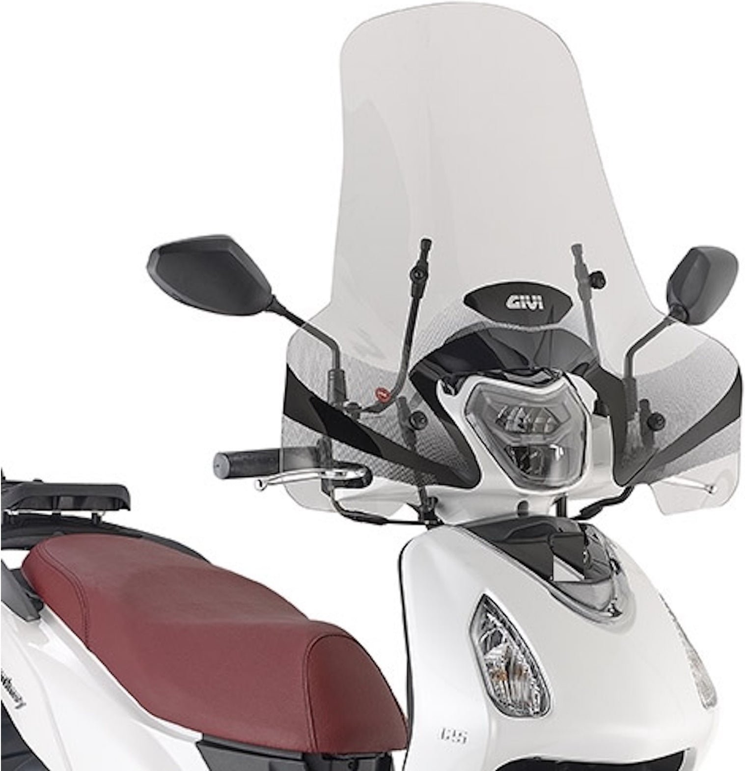 Transparent Wind-Screen - Givi Compatible With Sym Hd 300 (2019-2024)