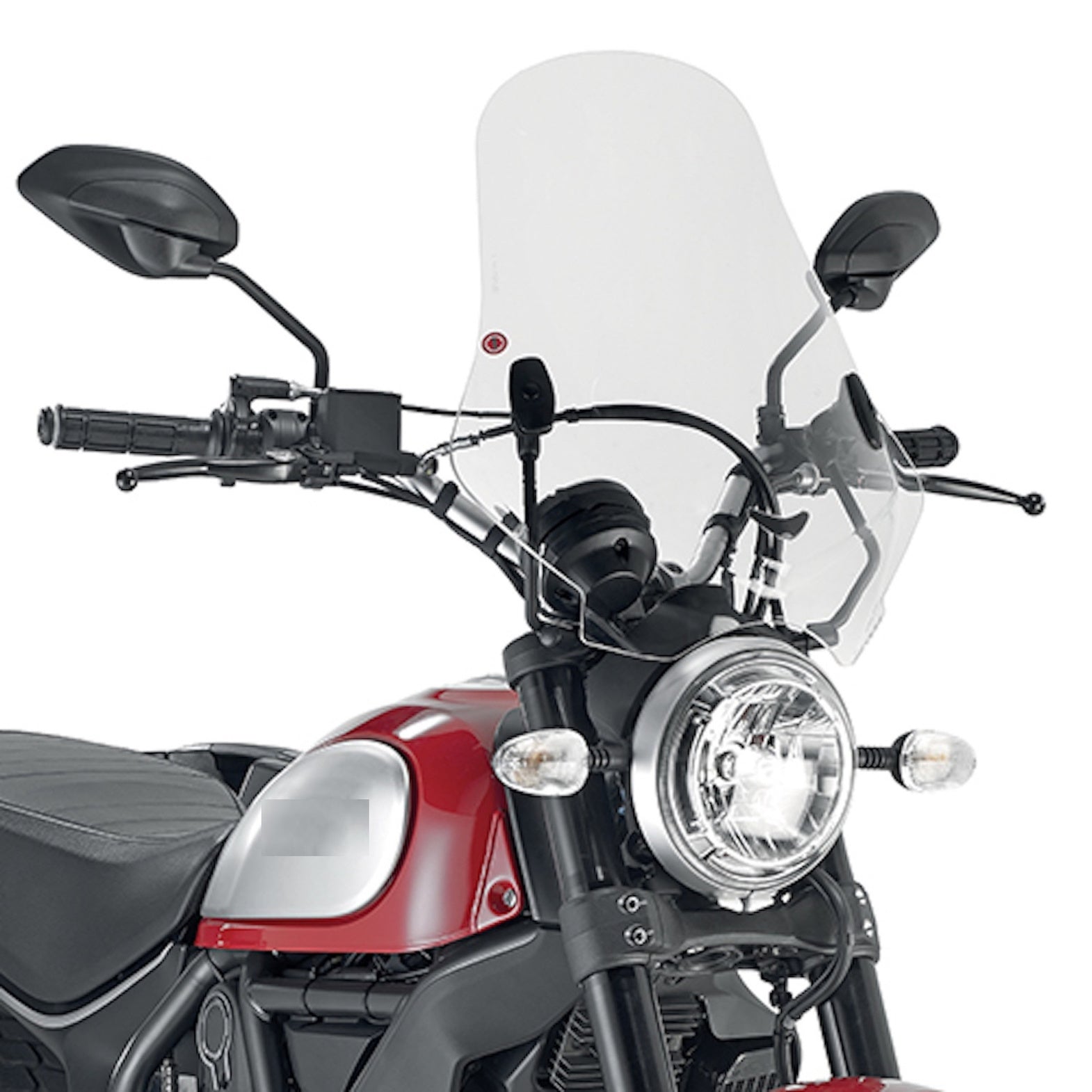 Wind-Screen - Kappa Moto Compatible With Ducati Scrambler 400 (2016-2021)