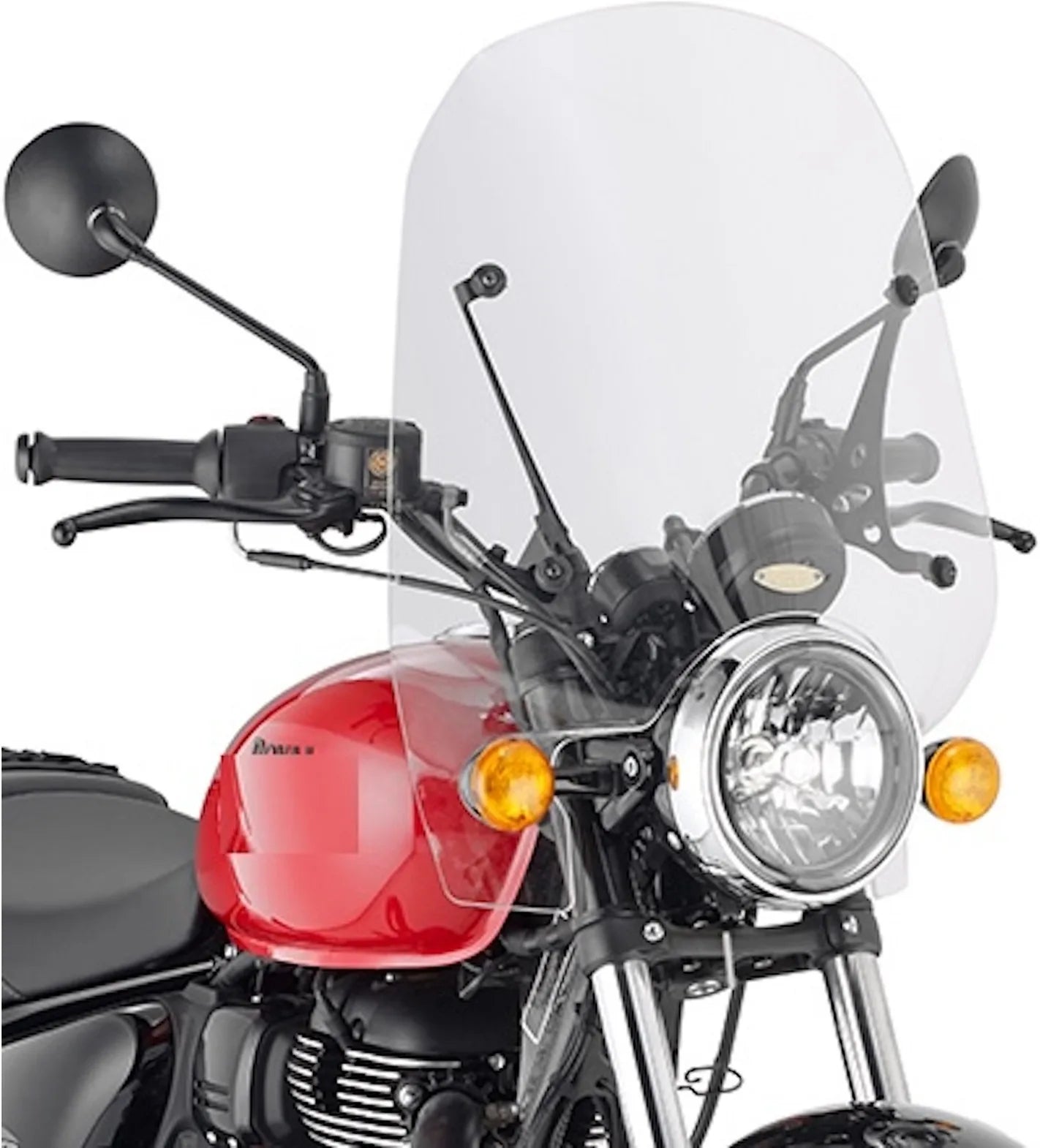 Parabrisas Incolore - Givi Compatible Con Royal Enfield Meteor 350 (2021-2024)