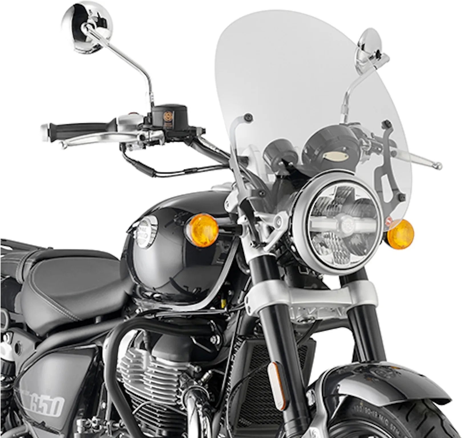 Parabrisas Incolore - Givi Compatible Con Royal Enfield Super Meteor 650 (2023-2024)