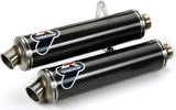 Tubo De Escape Con Homologación Acústica Carbono - Termignoni Compatible Con Ducati Monster S4R - S4Rs 45°